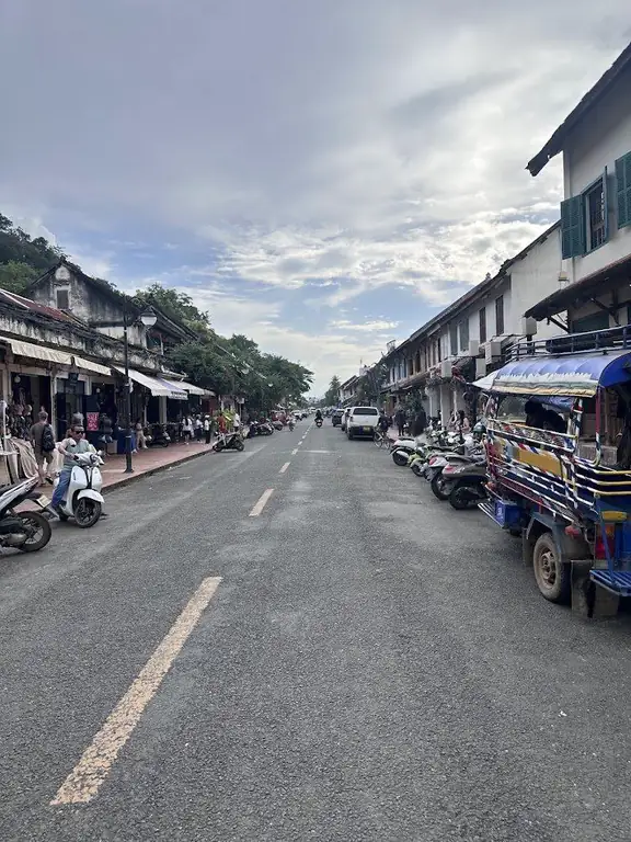 龍坡邦老城與湄公河日落